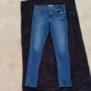 Levi's Women's Blue Skinny Jeans